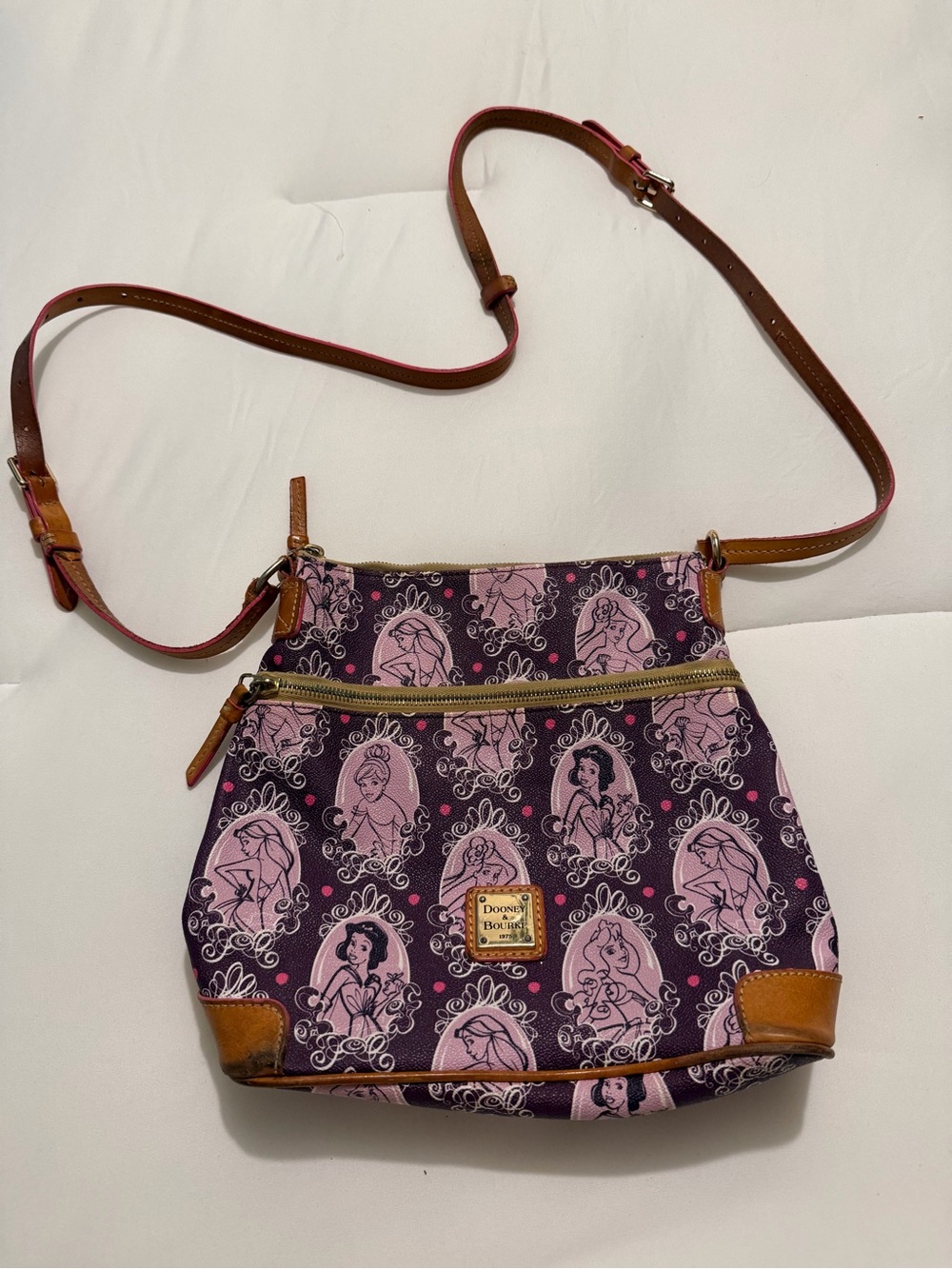 Disney Dooney & Bourke Princess Half Marathon 2015 Crossbody Bag